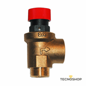 VALVOLA DI SICUREZZA DA 3/4" M-F 3 BAR PER CALDAIA