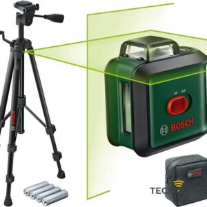 BOSCH KIT LIVELLA LASER 360° 4X1,5V (AA) CON TREPPIEDE