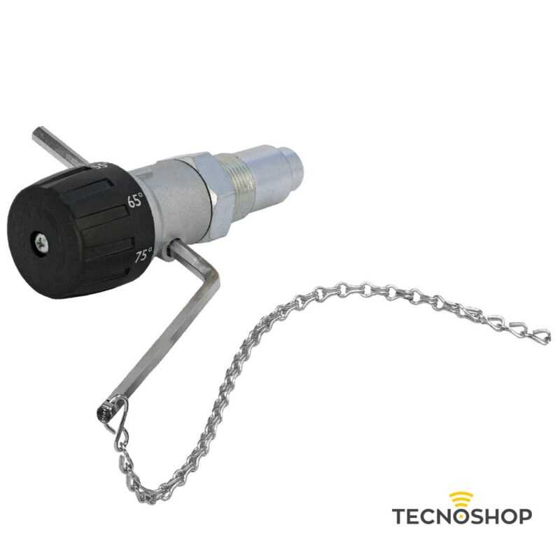 ESBE REGOLATORE DI TIRAGGIO DA 3/4" PER FUMI STUFA A PELLET