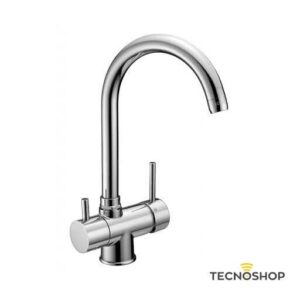 GABOLI MISCELATORE LAVELLO CON DEVIATORE A BOCCA ALTA CROMATO