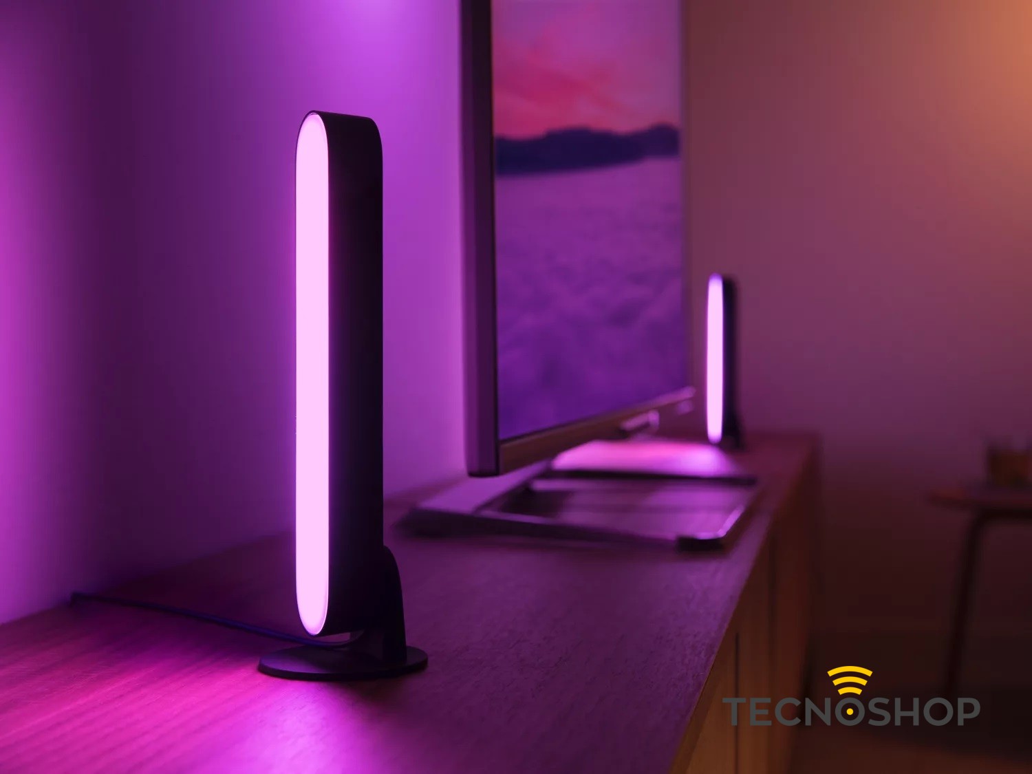 PHILIPS HUE BARRA LUMINOSA NERA IN CONFEZIONE DOPPIA - immagine 4
