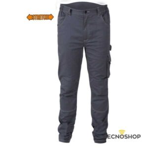 BETA PANTALONI DA LAVORO GRIGI ELASTICIZZATI SLIM FIT 250g