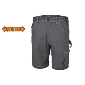 BETA BERMUDA DA LAVORO GRIGI ELASTICIZZATI SLIM FIT 250g
