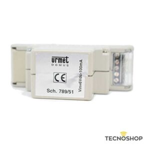 URMET 789/51 DISPOSITIVO CON IMPEDENZA PER IMPIANTI INTERCOMUNICANTI