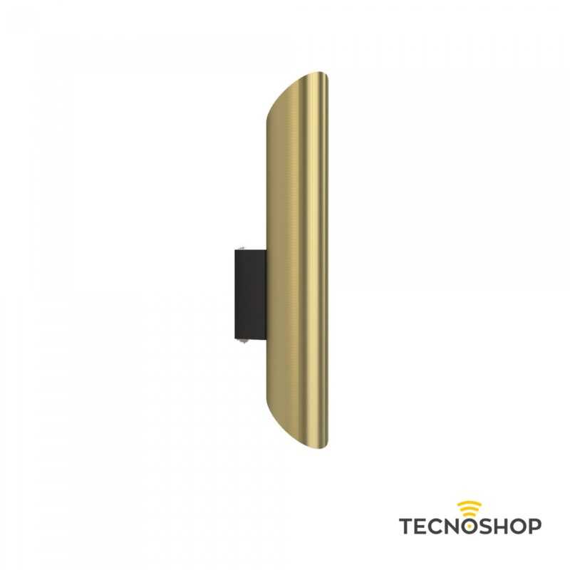 NOWODVORSKI APPLIQUE DA PARETE “EYE WALL CUT” 2xGU10 NERO/ORO