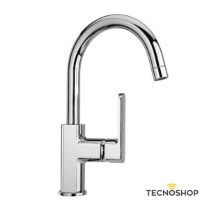 PAINI MONOCOMANDO LAVABO "STILE" CROMATO CON BOCCA ORIENTABILE