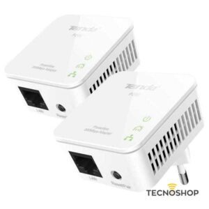 TENDA KIT 2 MINI ADATTATORI POWERLINE ETHERNET 200Mbps