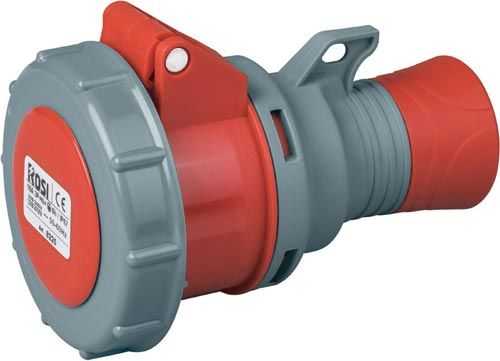 PRESA CEE VOLANTE 3P+T DA 16A IP67 380V - immagine 2