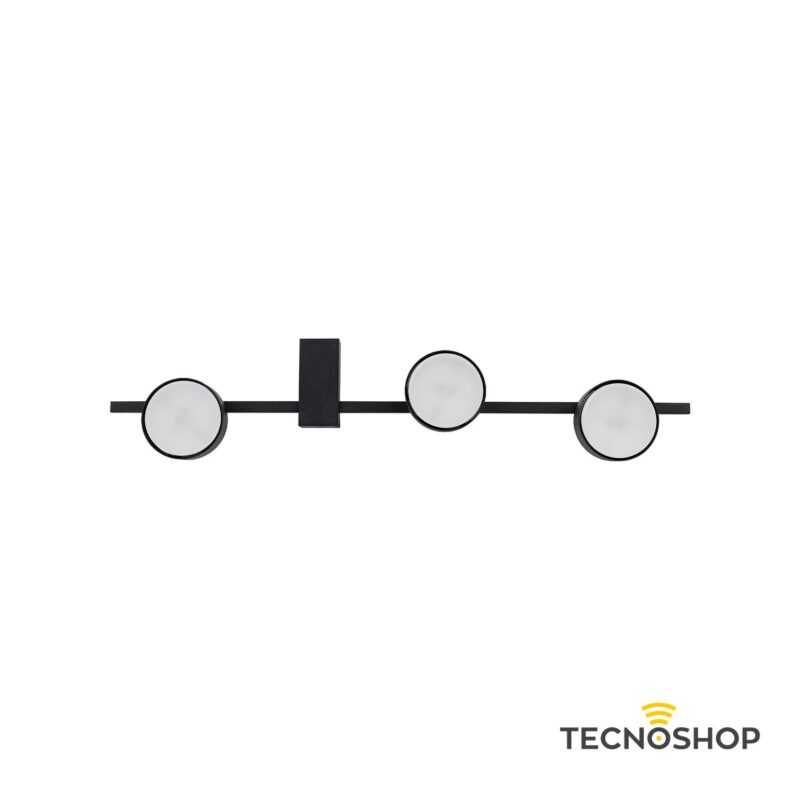 NOWODVORSKI APPLIQUE DA SOFFITTO "PILLS" NERO 3xGX53 - immagine 3