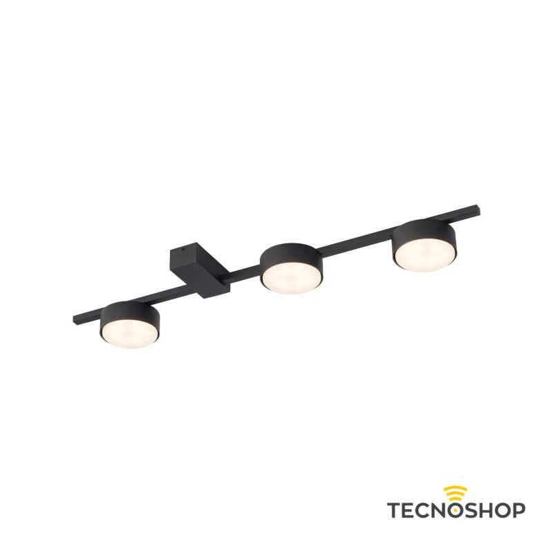 NOWODVORSKI APPLIQUE DA SOFFITTO "PILLS" NERO 3xGX53 - immagine 2