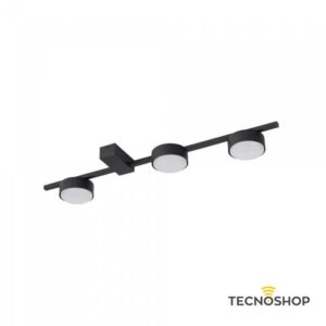 NOWODVORSKI APPLIQUE DA SOFFITTO "PILLS" NERO 3xGX53