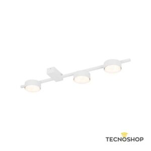 NOWODVORSKI PLAFONIERA DA SOFFITTO "PILLS" BIANCA 3xGX53