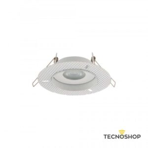 NOWODVORSKI FARETTO INCASSO PER CARTONGESSO 1XGU10 IP54 BIANCO