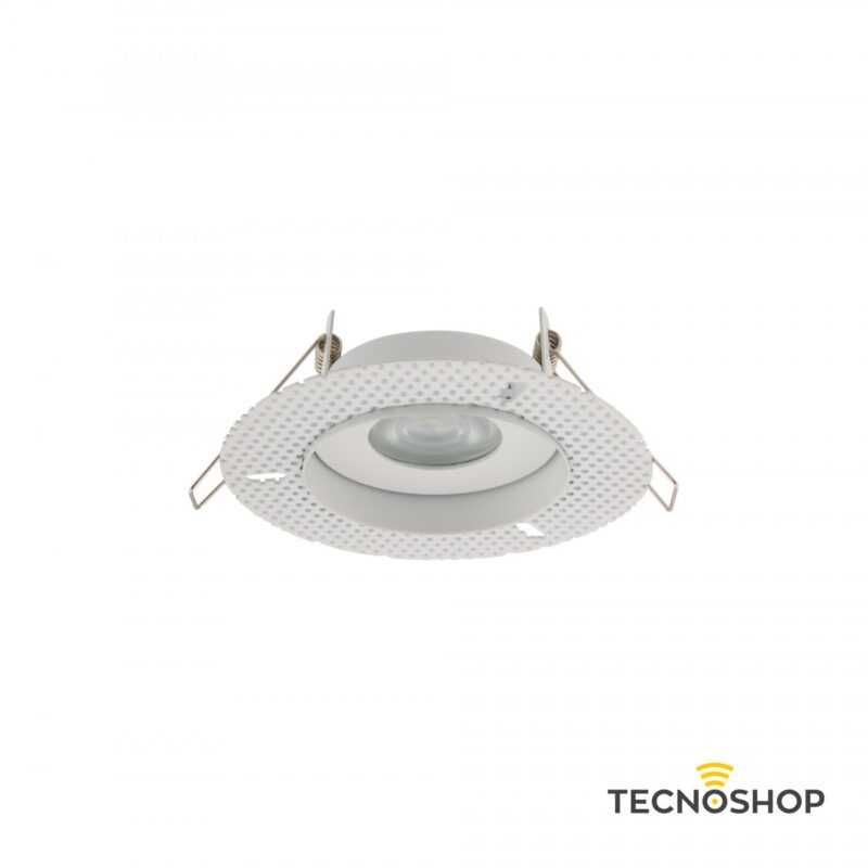 NOWODVORSKI FARETTO INCASSO PER CARTONGESSO 1XGU10 IP54 BIANCO