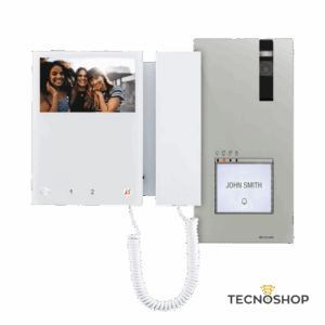 COMELIT KIT VIDEOCITOFONICO MONOFAMILIARE QUADRA E MINI SIMPLEBUS