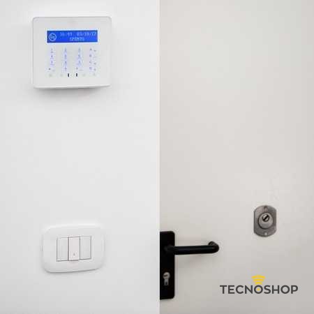 CAME TASTIERA LCD 846CA-0110 CON TASTI A SFIORO COLORE BIANCO - immagine 2