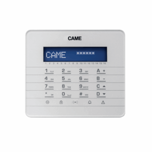 CAME TASTIERA LCD 846CA-0110 CON TASTI A SFIORO COLORE BIANCO