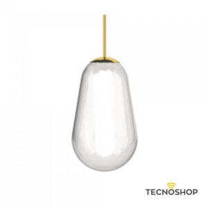 NOWODVORSKI SOSPENSIONE IN VETRO "CAMELEON PERA M" TRASPARENTE/ORO