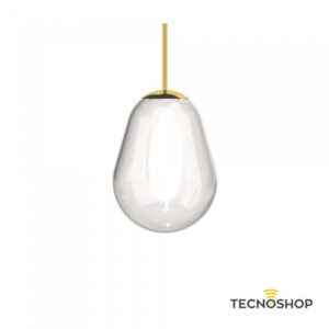 NOWODVORSKI SOSPENSIONE IN VETRO "CAMELEON PERA S" TRASPARENTE/ORO