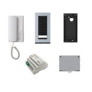 CAME KIT CITOFONICO 8K40CA-009 MONOFAMILIARE AGATA 5 FILI + TARGHA