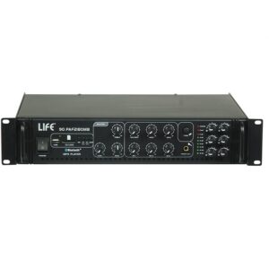 LIFE AMPLIFICATORE 6 ZONE 180W BLUETOOTH CON PORTA USB/SD 100V