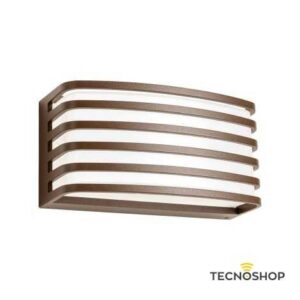 APPLIQUE LED MOD. SEBRA 15W 3000K MARRONE IP54