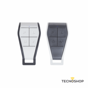 KEY KIT 2 TRASMETTITORI 4CH ROLLING CODE GRIGIO ANTRACITE/CHIARO