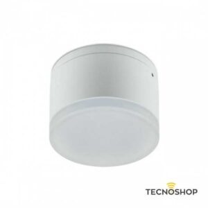 PLAFONE LED "AKRON" BIANCO 9W 3000K IP65 TONDO