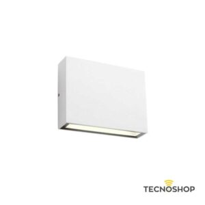 REDO APPLIQUE LED "KAMAL" 4.4W 4000K 115x91x32mm CON FINITURA BIANCA
