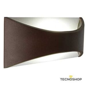 SOVIL APPLIQUE LED UP&DOWN "MOON" 6W 4000K CON FINITURA CORTEN