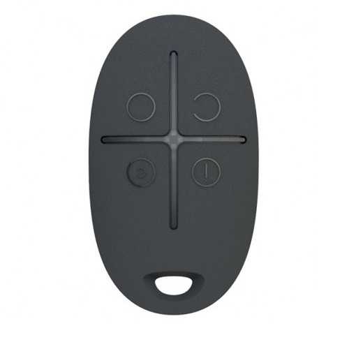 AJAX SPACE CONTROL TELECOMANDO ATTIVAZIONE ALLARME NERO - immagine 2