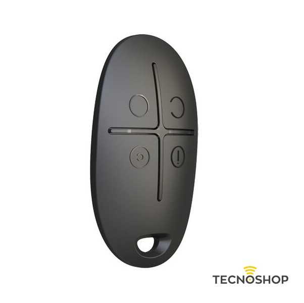 AJAX SPACE CONTROL TELECOMANDO ATTIVAZIONE ALLARME NERO