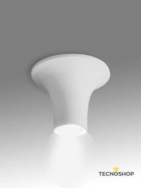 CENTURY PLAFONE IN GESSO "KON170" CONICO PER LAMPADE GU10 - immagine 2