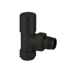 ARTECLIMA VALVOLA A SQUADRA 1/2" ARREDO NERO OPACO