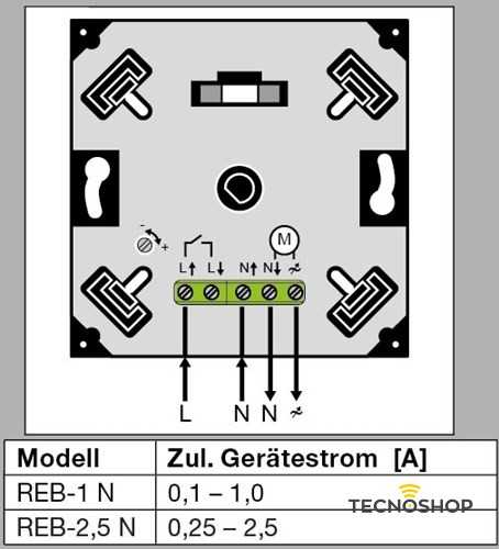 S&P REB-1N REGOLATORE DI VELOCITA' ELETTRONICO - immagine 2
