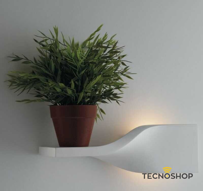 INTEC APPLIQUE IN GESSO BIEMISSIONE "PIROETTE" 36cm R7S - immagine 3