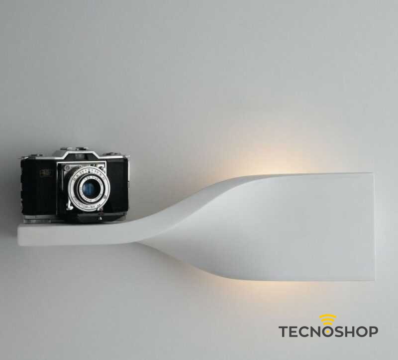 INTEC APPLIQUE IN GESSO BIEMISSIONE "PIROETTE" 36cm R7S - immagine 2