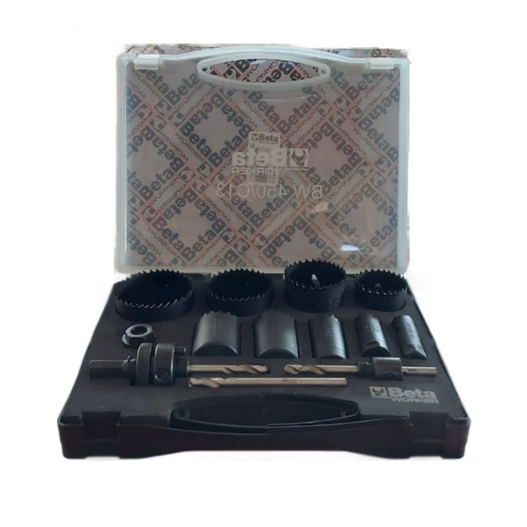 BETA WORKER SET 9 SEGHE A TAZZA FRESE IN CASSETTA BW 450/C13