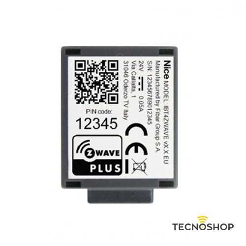 NICE "BIDI-ZWAVE" INTERFACCIA AD INNESTO SU CENTRALE