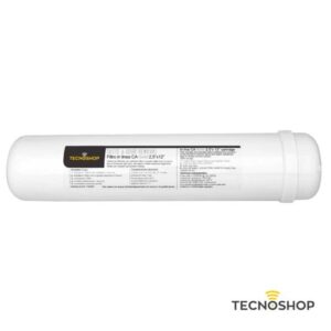 CARTUCCIA IN LINEA CARBONE ATTIVO 2,5"x12" GOLD NOCE DI COCCO