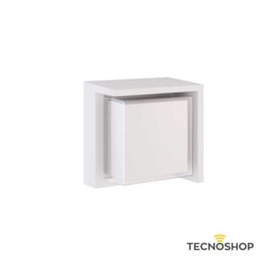 BENEITO APPLIQUE "BLIS SQUARE" 15W TRICOLOR 1000LM IP65 BIANCO