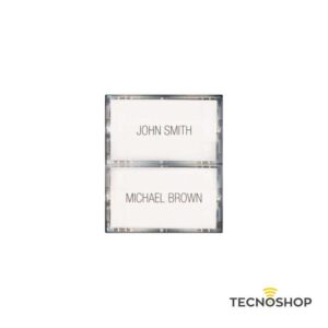 COMELIT KIT 2 PULSANTI "CA9210" DOPPIA ALTEZZA PER PULSANTIERA CIAO