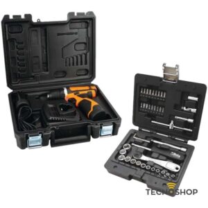 BETA KIT TRAPANO AVVITATORE 12V 1972/K12V-10 + CASSETTA 903E/C42 CHIAVI BUSSOLA