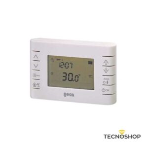 GECA CRONOTERMOSTATO A PARETE CRONO C5 BIANCO