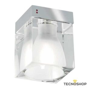 FABBIAN CUBETTO DA SOFFITTO 1xGU10 CROMO/CRISTALLO