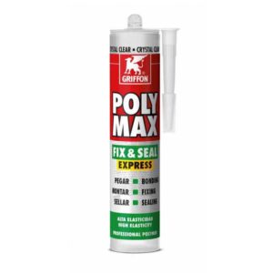 GRIFFON POLY MAX ADESIVO SIGILLANTE E INCOLLANTE 425gr TRASPARENTE