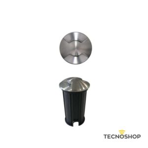 BENEITO INTERRATO "DIS" 2 VIE 2W 3000K IN ACCIAIO NOX 304