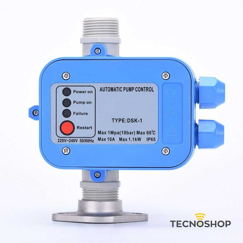 PRESSCONTROL REGOLATORE DI PRESSIONE PER ELETTROPOMPE 2,2 BAR - immagine 2