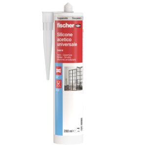 FISCHER SILICONE ACETICO TRASPARENTE 280ml