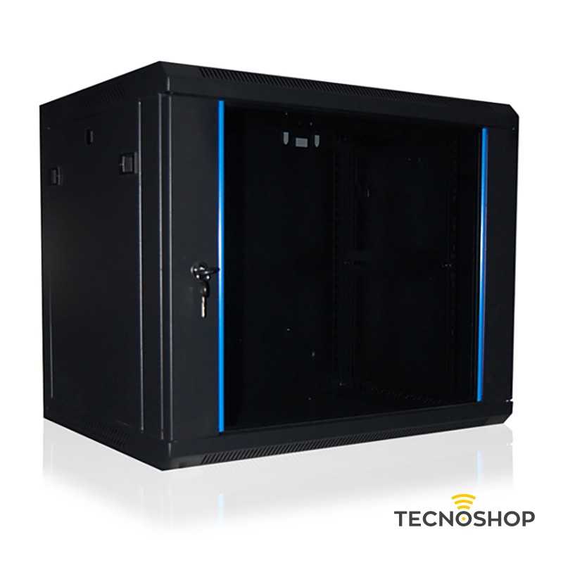 TECNOWARE ARMADIO RACK 19'' 9U "WALL PRO" 600x450x500mm - immagine 2